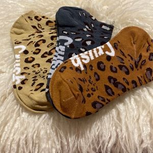 New! 3 pair of ankle socks